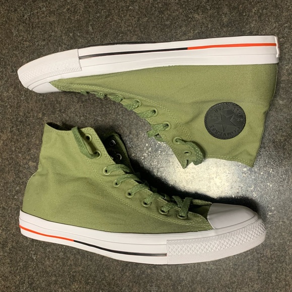 Converse Olive Green Canvas High Top